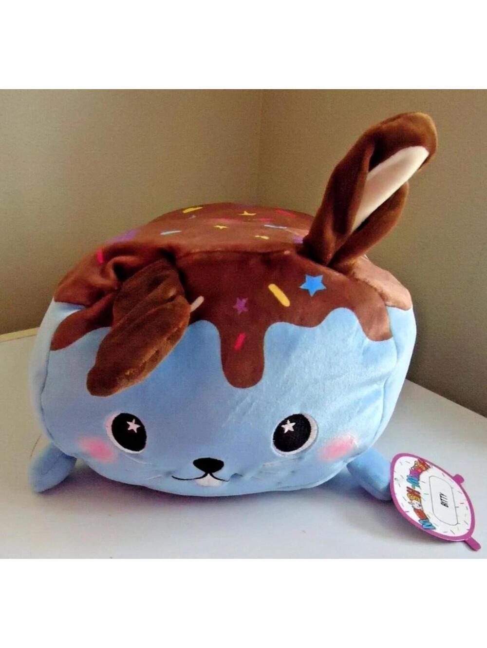 Moosh Moosh Bitty Stuffed Bunny Plush Super Soft
